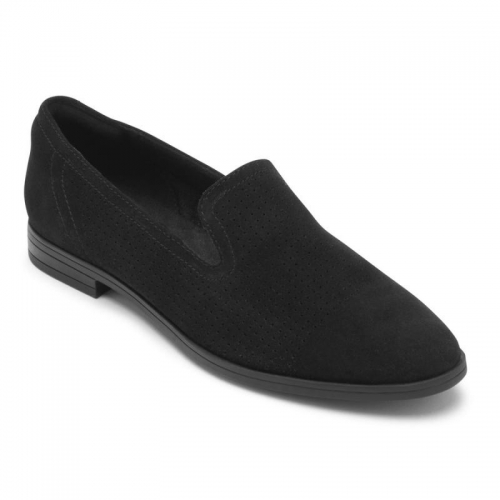 Mocassim Perfurado Perpetua Feminino Rockport - Preto Mocassim Perfurado Perpetua Feminino Rockport - Preto