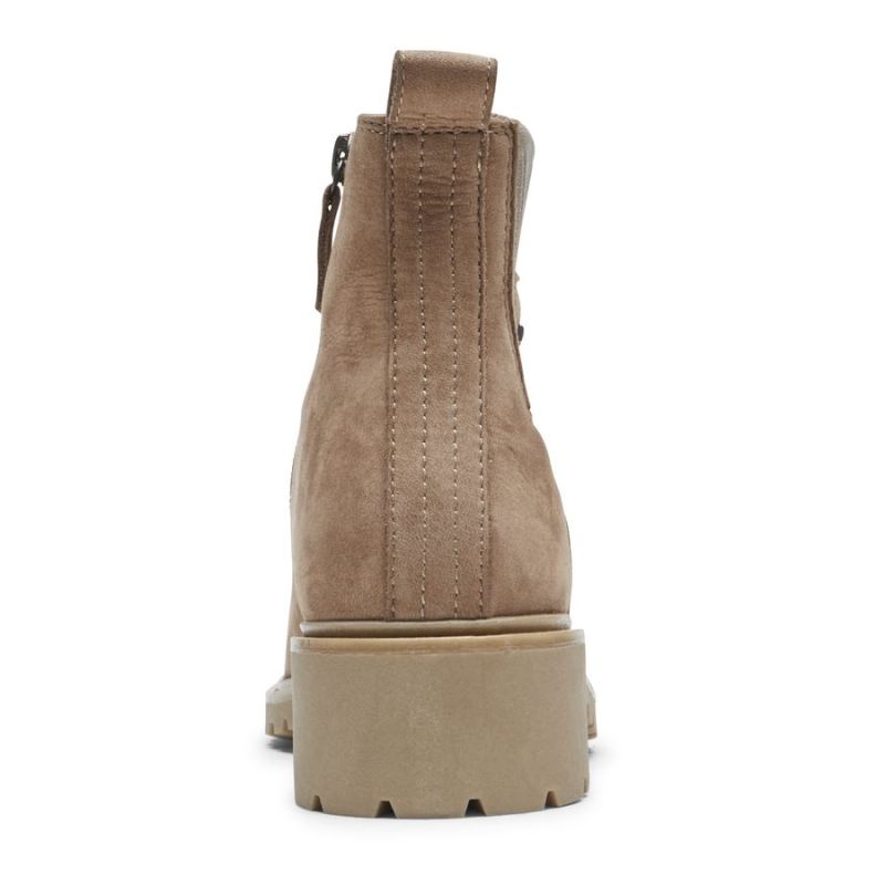Tênis feminino ROCKPORT RYLEIGH CHELSEABOTA IMPERMEÁVEL - TAUPE
