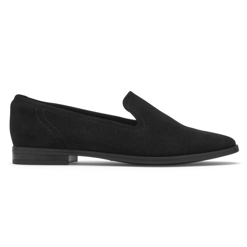 Mocassim Perfurado Perpetua Feminino Rockport - Preto