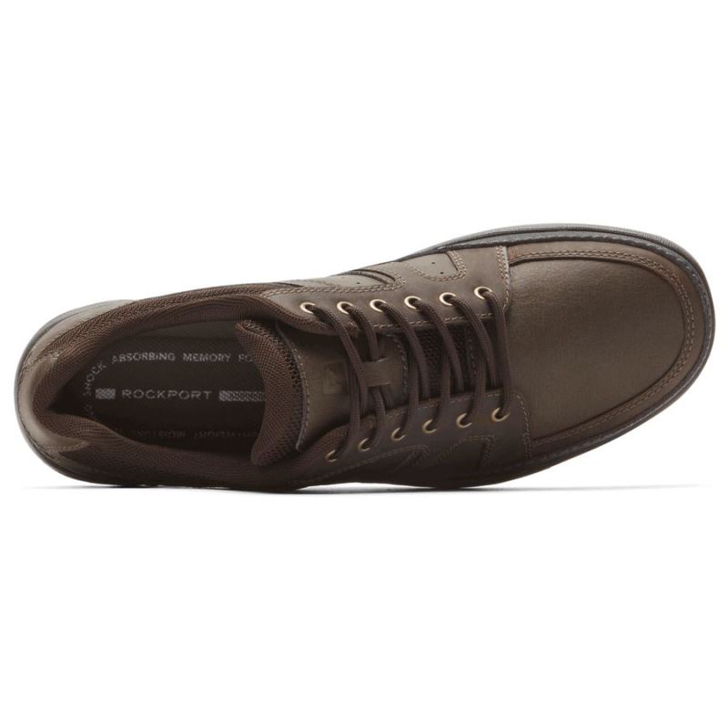 PARÂMETRO ROCKPORT GET YOUR KICKS BLUCHER - MARROM ESCUROCOURO
