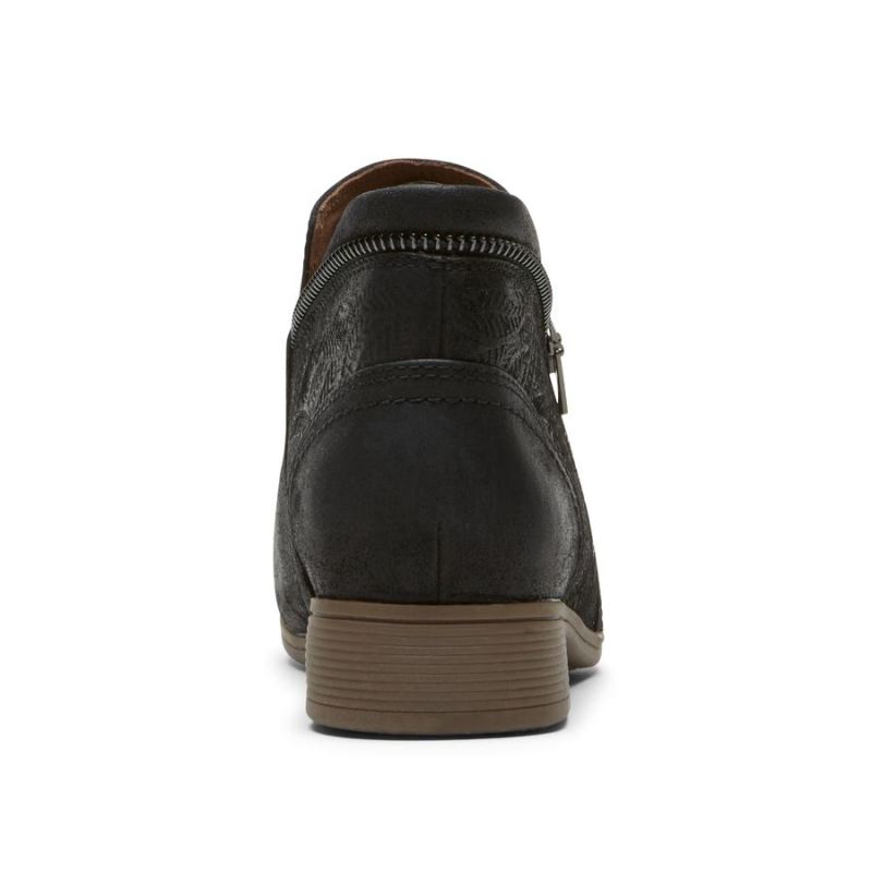 BOTINHA ROCKPORT COBB HILL CROSBIE FEMININA - PRETA