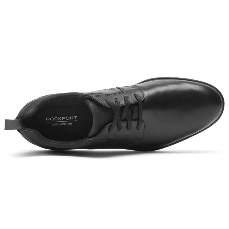 BOTA MASCULINA ROCKPORT TOTAL MOTION CITY COM BICO LISOOXFORD-PRETO