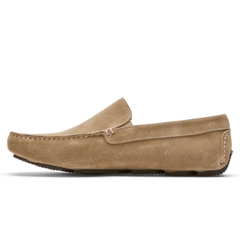 Mocassim RHYDER Venetian Masculino Rockport - Camurça Taupe