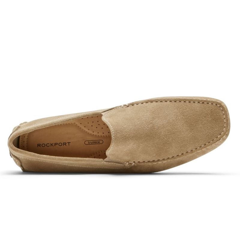 Mocassim RHYDER Venetian Masculino Rockport - Camurça Taupe