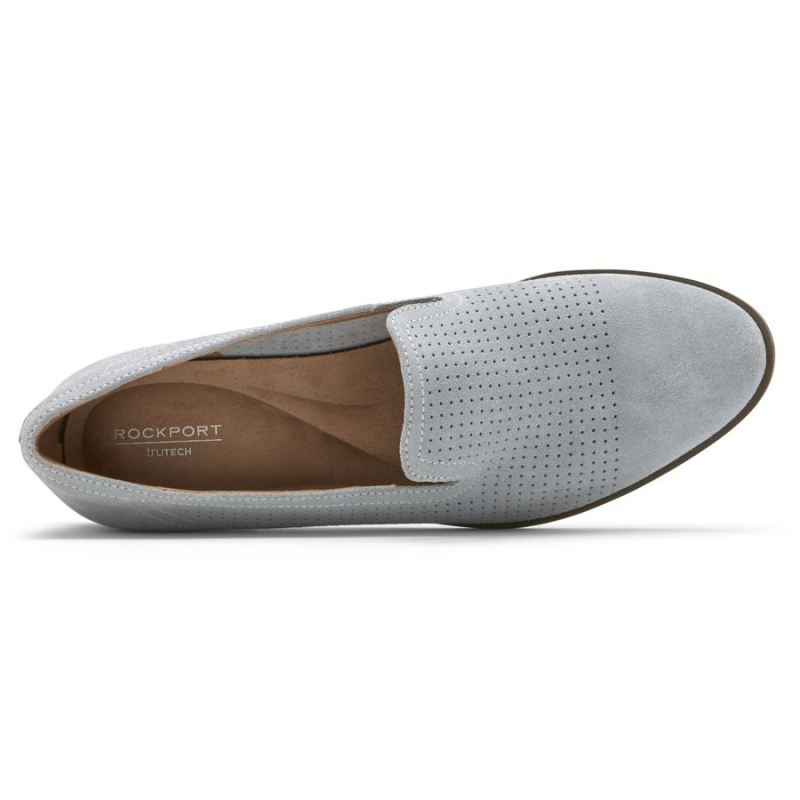 MOCASSINO PERPETUA PERFURADO FEMININO ROCKPORT - AZULCHAMBRAY