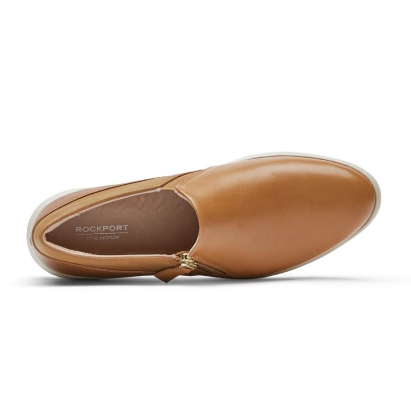 ROCKPORT TÊNIS FEMININO TOTAL MOTION LILLIE COM ZÍPER LATERAL - MEL