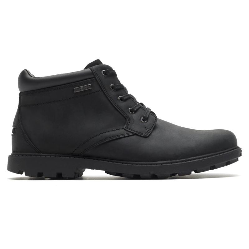 BOTA MASCULINA ROCKPORT RESISTENTE ÀS INTEMPÉRIES - PRETA